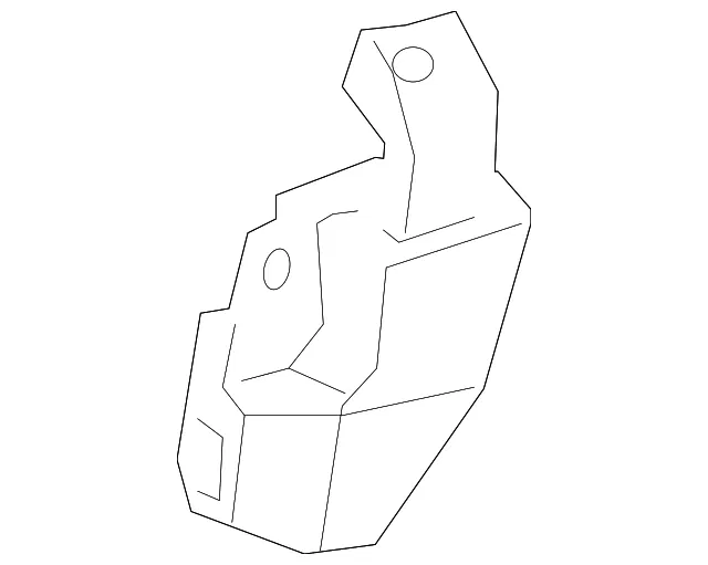 Door Shell Pad - Passenger Side (RH) - Nissan (82858-JM00A)
