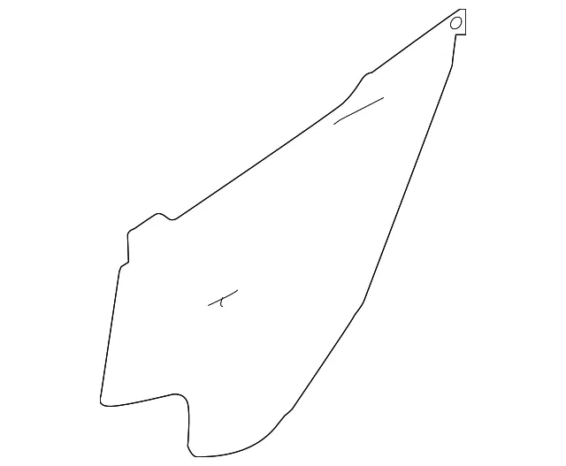 Water Deflector - Passenger Side (RH) - Nissan (82860-3NF0A)