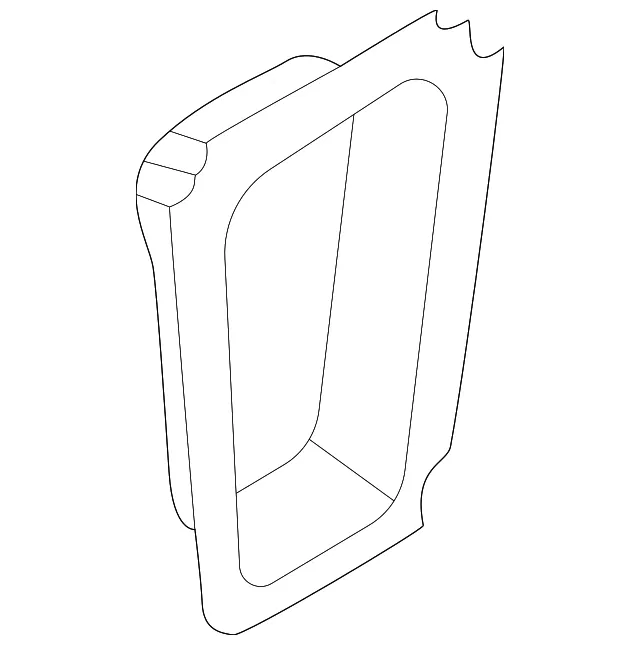 Water Deflector - Nissan (82860-9BT0A)
