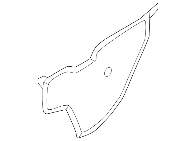 Door Water Deflector - Nissan (82861-6RR0A)