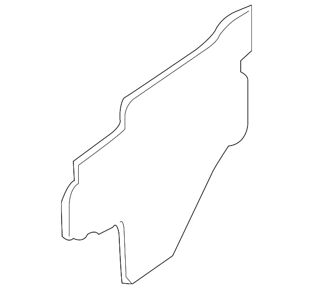 Door Water Deflector - Nissan (82861-9BM0A)