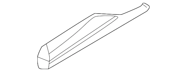 Body Side Molding - Nissan (82871-6RR1B)