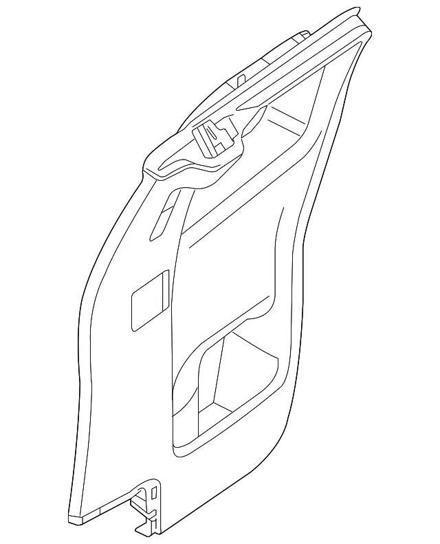 Door Interior Trim Panel - Nissan (82901-9BD0A)