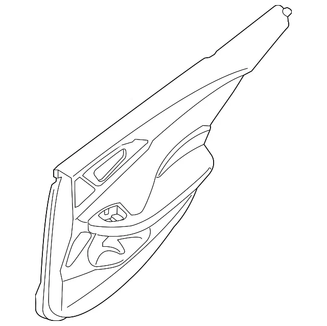 Door Interior Trim Panel - Nissan (82901-9DL5A)