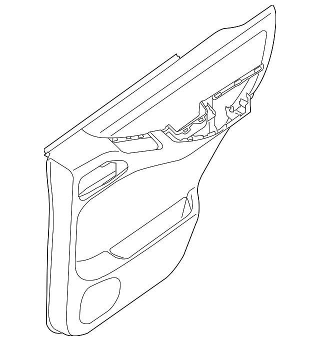 Door Interior Trim Panel - Nissan (82901-EA172)