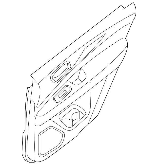 Door Interior Trim Panel - Nissan (829A0-9PR1A)