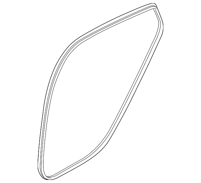 Weatherstrip - Passenger Side (RH) - Kia (83120-M7000)
