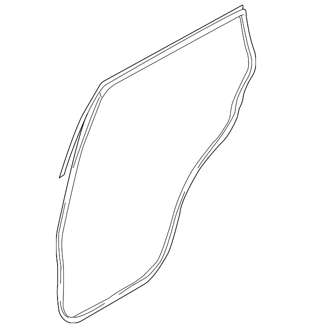 Door Weather-Strip - Driver's Side (LH) - Kia (83130-1F000)