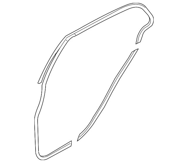 Door Weather-Strip - Driver's Side (LH) - Kia (83130-2F000)