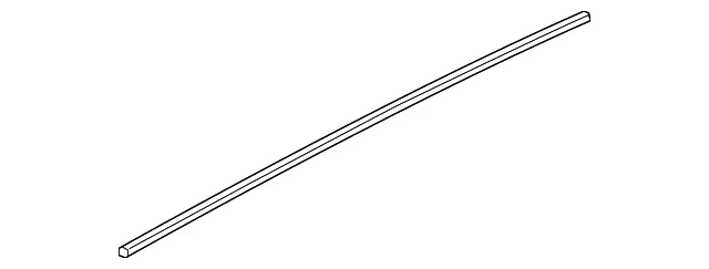 Upper Molding - Driver's Side (LH) - Kia (83135-D4000)