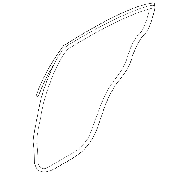 Door Weather-Strip - Passenger Side (RH) - Kia (83140-1G200)