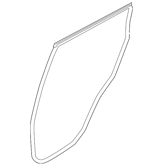 Door Weather-Strip - Passenger Side (RH) - Kia (83140-2K500)