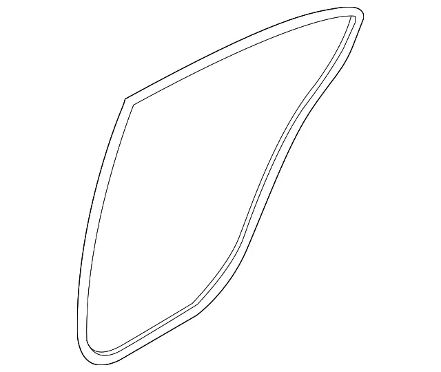 Door Weather-Strip - Passenger Side (RH) - Kia (83140-F6000)