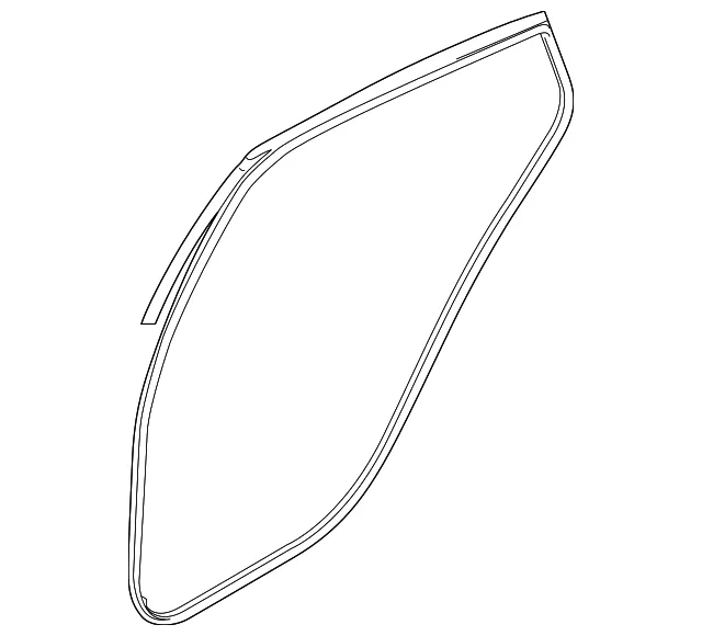 Weatherstrip - Passenger Side (RH) - Kia (83140-M7000)