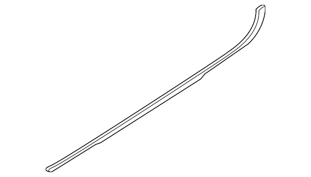 Belt Molding - Passenger Side (RH) - Kia (83220-A7010)