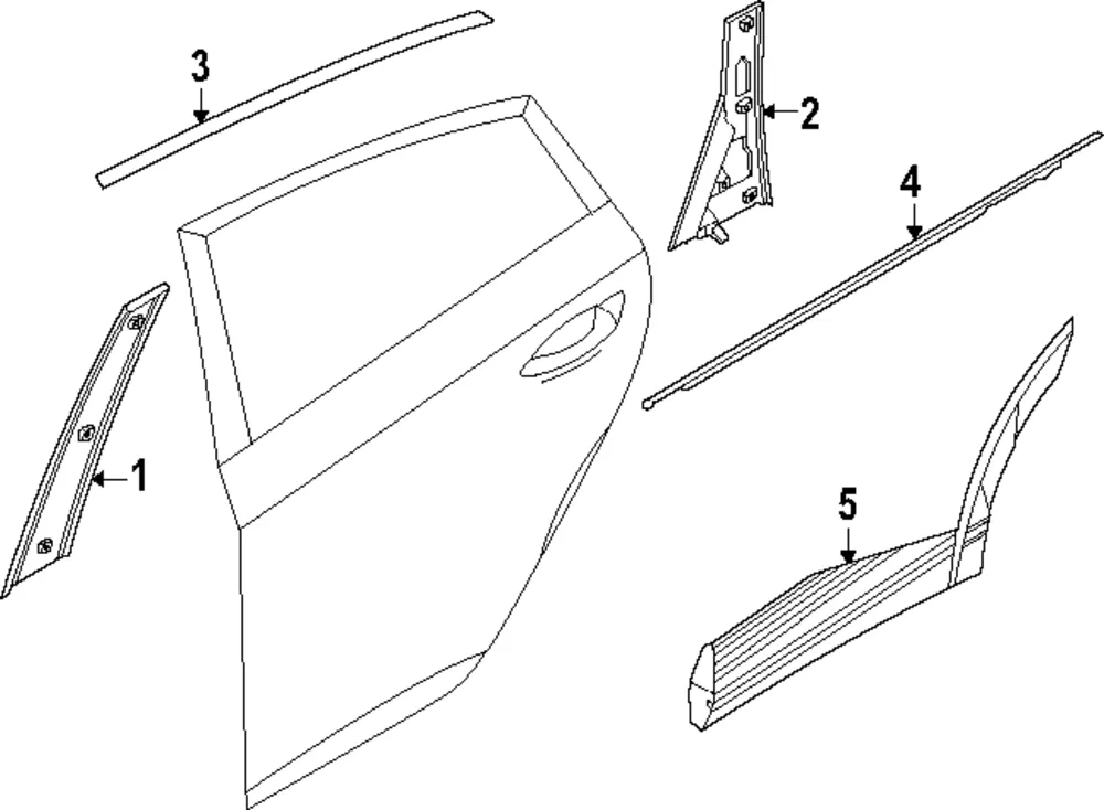 Front Applique - Kia (83260-DO000)