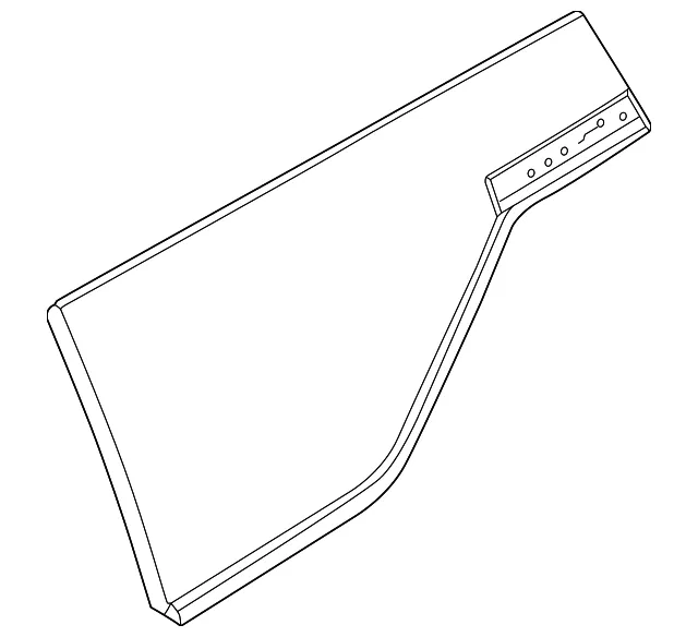 Quarter Glass - Nissan (83300-7KA0A)