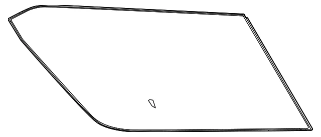 Quarter Glass - Nissan (83301-6TA0A)
