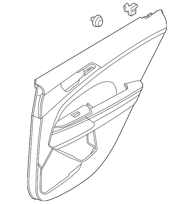Door Trim Panel - Kia (83307-P1000B44)