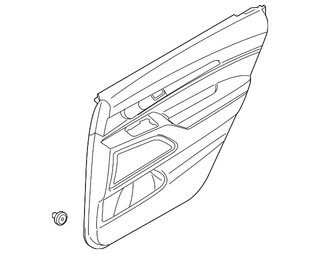 Door Trim Panel - Driver's Side (LH) - Kia (83307-S9000WK)
