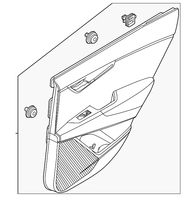 Door Trim Panel - Kia (83308-AT000CCV)
