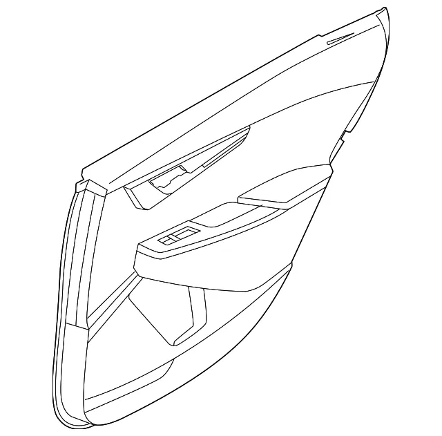 Door Trim Panel - Kia (83308-CV410CJH)