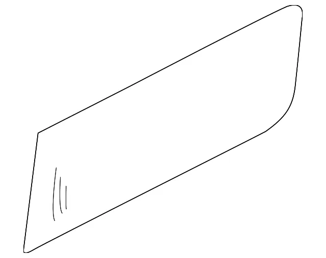 Quarter Glass - Nissan (83340-1PB0A)