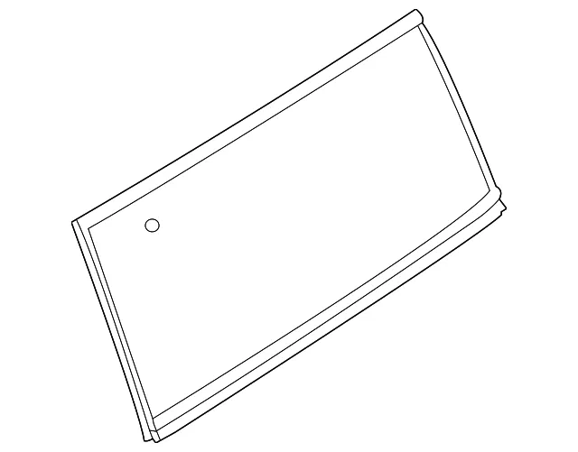 Side Glass - Driver's Side (LH) - Nissan (83341-1JA0A)