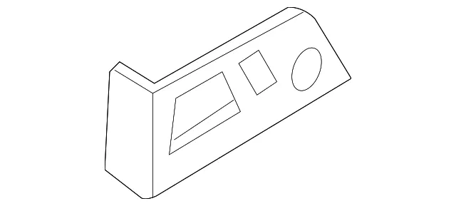 Door Trim - Passenger Side (RH) - Kia (83342-3F000)