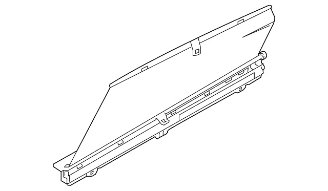 Sunshade - Passenger Side (RH) - Kia (83362-F6000)