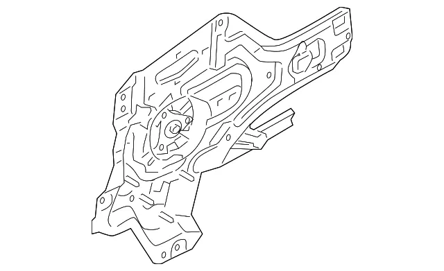 Window Regulator - Driver's Side (LH) - Kia (83401-2F000)