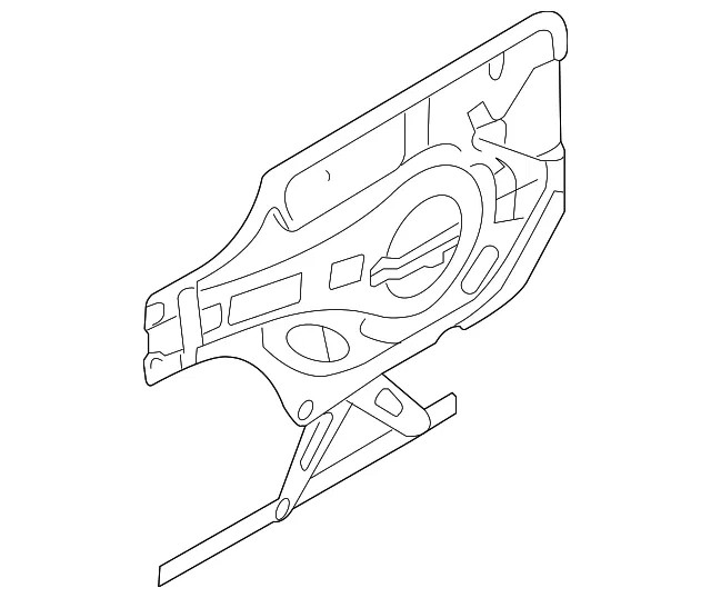 Window Regulator - Driver's Side (LH) - Kia (83401-3F020)