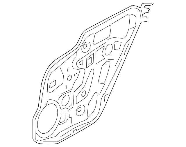 Window Regulator - Passenger Side (RH) - Kia (83402-2J000)