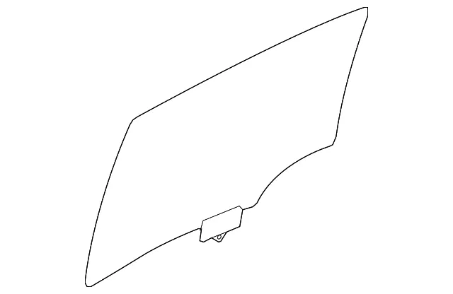 Movable Glass - Driver's Side (LH) - Kia (83410-3R010)