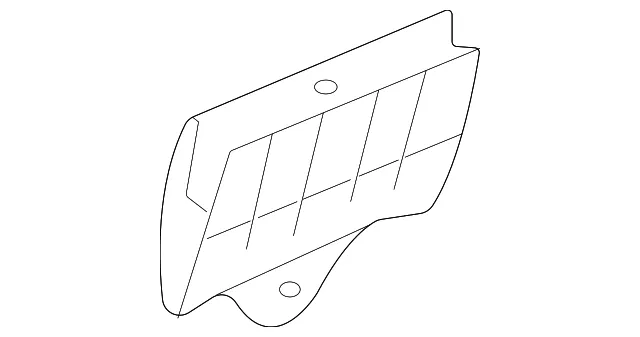 Door Glass Retainer - Kia (83412-F6010)