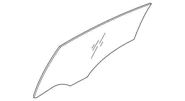 Movable Glass - Passenger Side (RH) - Kia (83420-A7520)