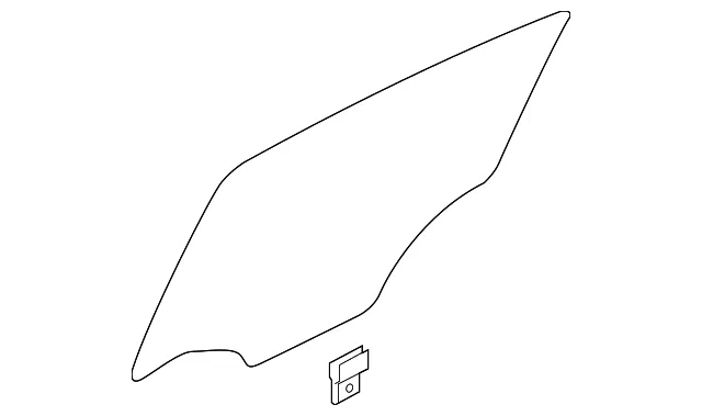 Door Glass - Kia (83420-H8120)