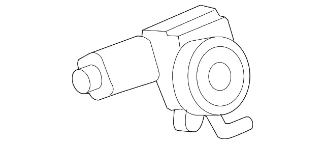 Window Motor - Driver's Side (LH) - Kia (83450-2G000)