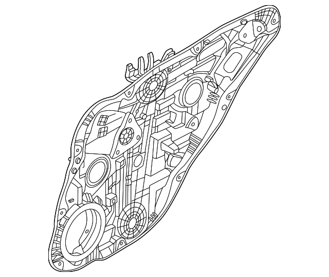Window Regulator - Kia (83481-CV000)
