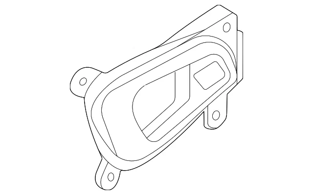 Handle, Inside - Kia (83610-K0010SA1)