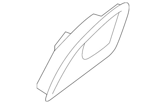 Handle Bezel - Driver's Side (LH) - Kia (83611-1W000DCP)
