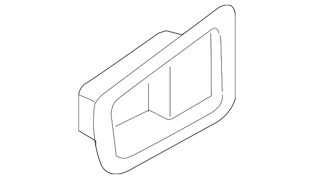 Handle Bezel - Driver's Side (LH) - Kia (83611-2F000GW)