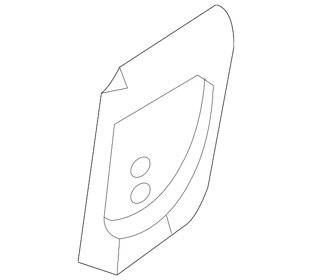 Handle Bezel - Driver's Side (LH) - Kia (83612-4D000DP)