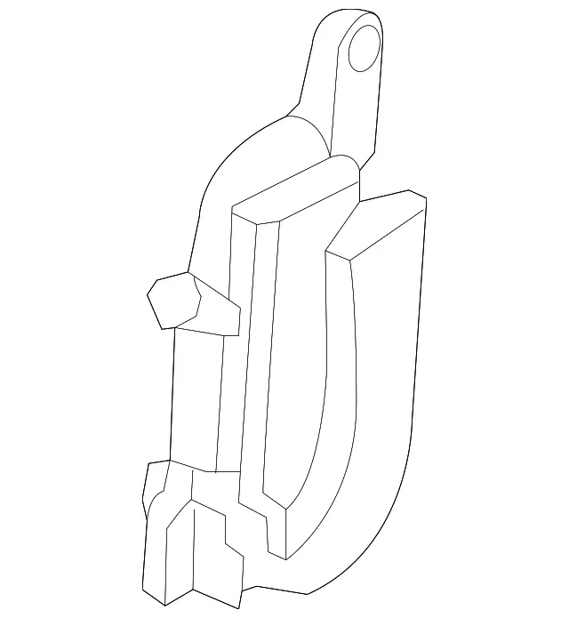 Handle, Inside - Passenger Side (RH) - Kia (83620-A9001DAA)