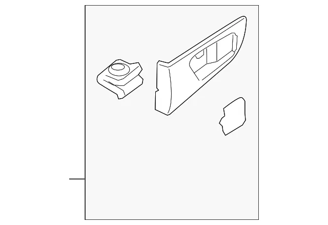 Handle Bezel - Kia (83621-2G500T0)