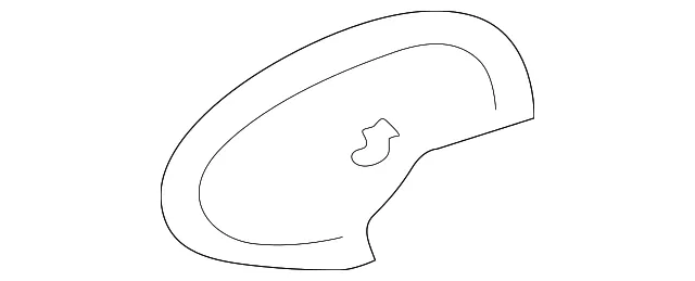 Handle Bezel - Passenger Side (RH) - Kia (83621-38000BT)