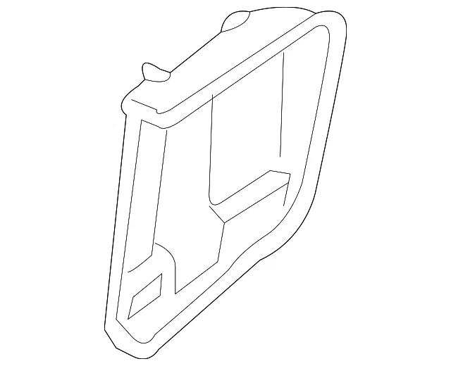 Handle Bezel - Passenger Side (RH) - Kia (83621-A9000GBU)