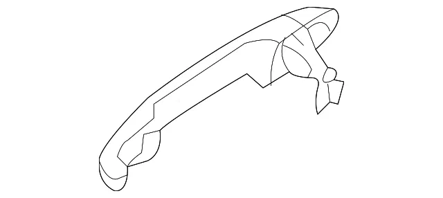Handle, Outside - Kia (83650-1D010)