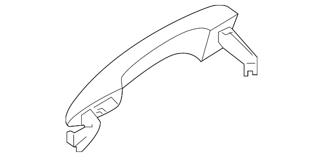 Handle, Outside - Kia (83651-L2000)