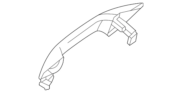 Handle, Outside - Kia (83651-P1000)